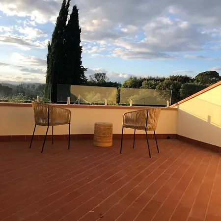 Panoramic Loft Tuscany Lägenhet Artimino