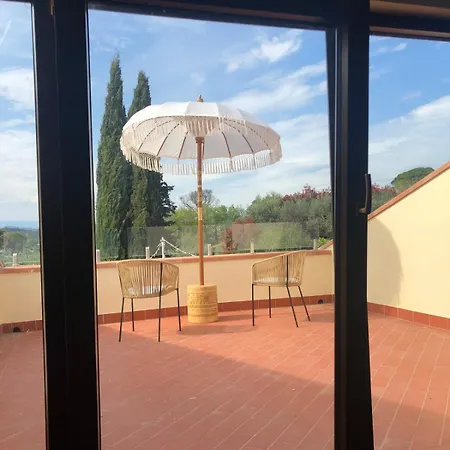 Lägenhet Panoramic Loft Tuscany *